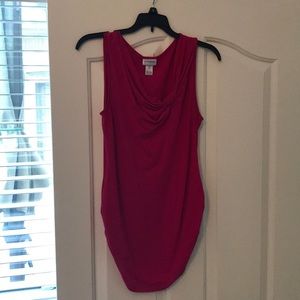 Pink, Motherhood Maternity Tank, Medium